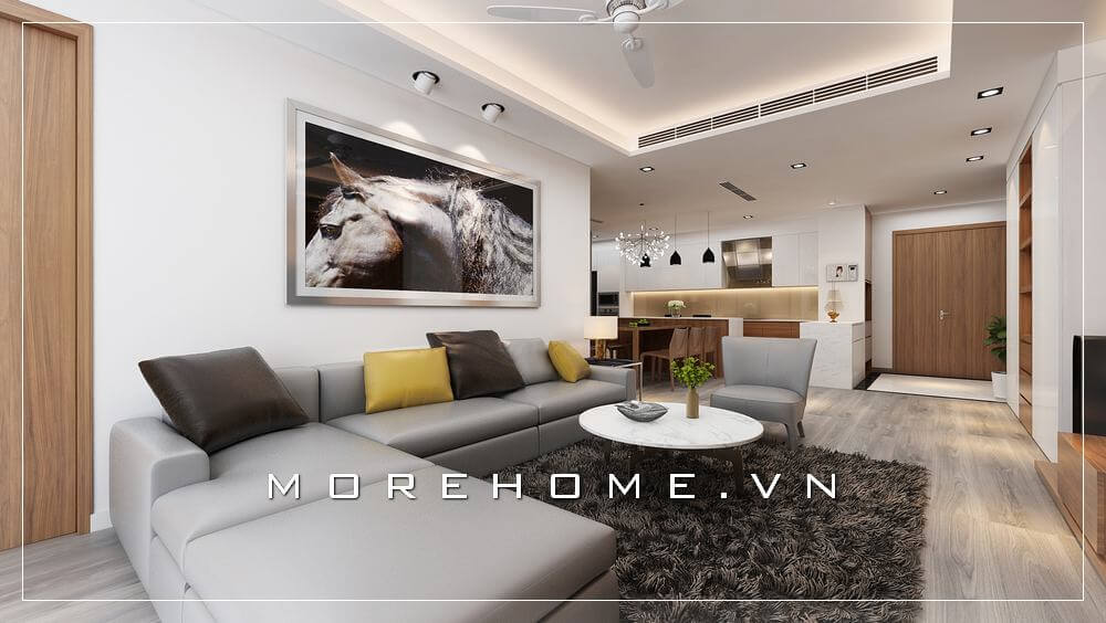 Hút hồn với mẫu thiết kế nội thất căn hộ, chung cư đầy sáng tạo của Morehome
